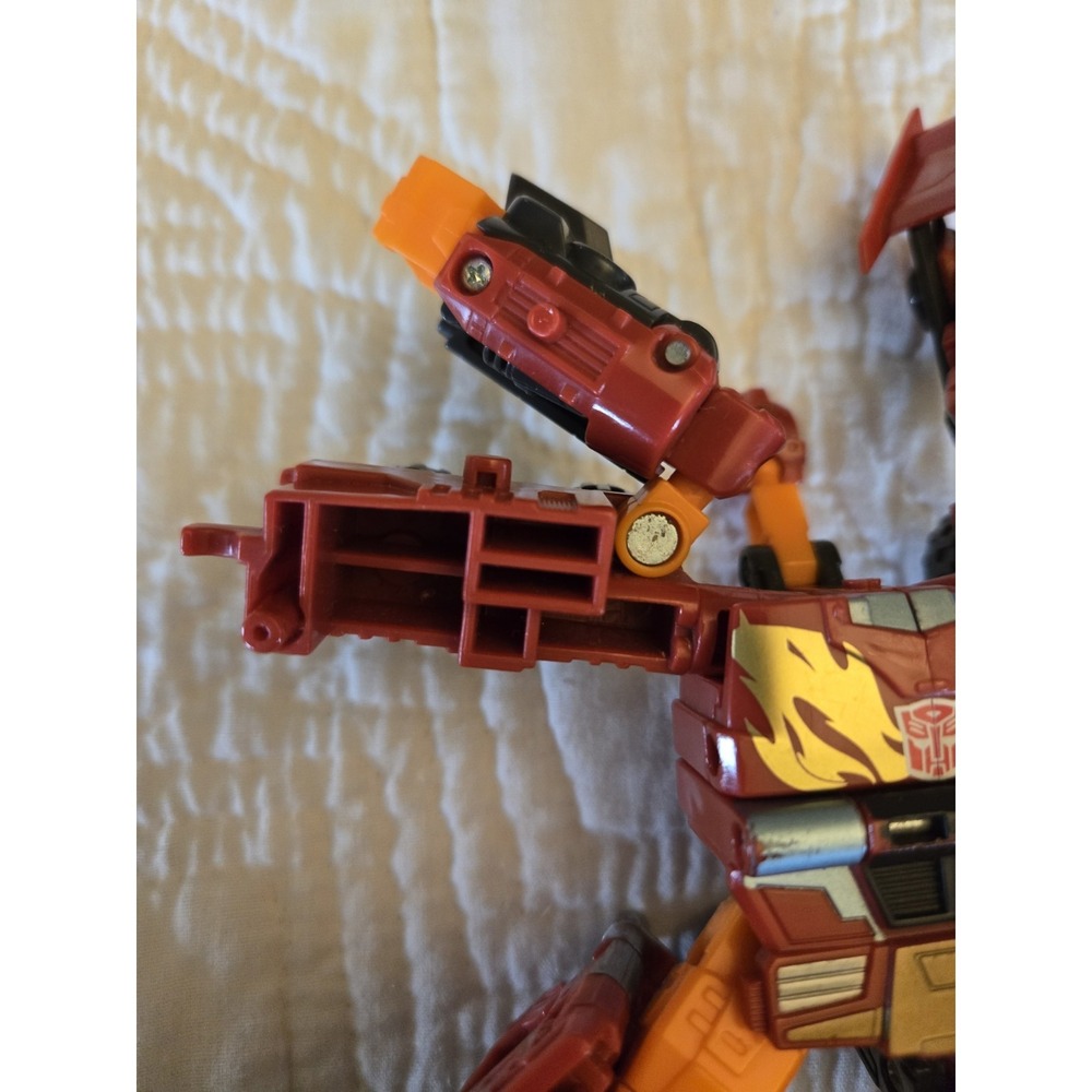 Transformers Rodimus Fire Design Red Action Figure Vehicle Unicorn Loose - Picture 11 of 13